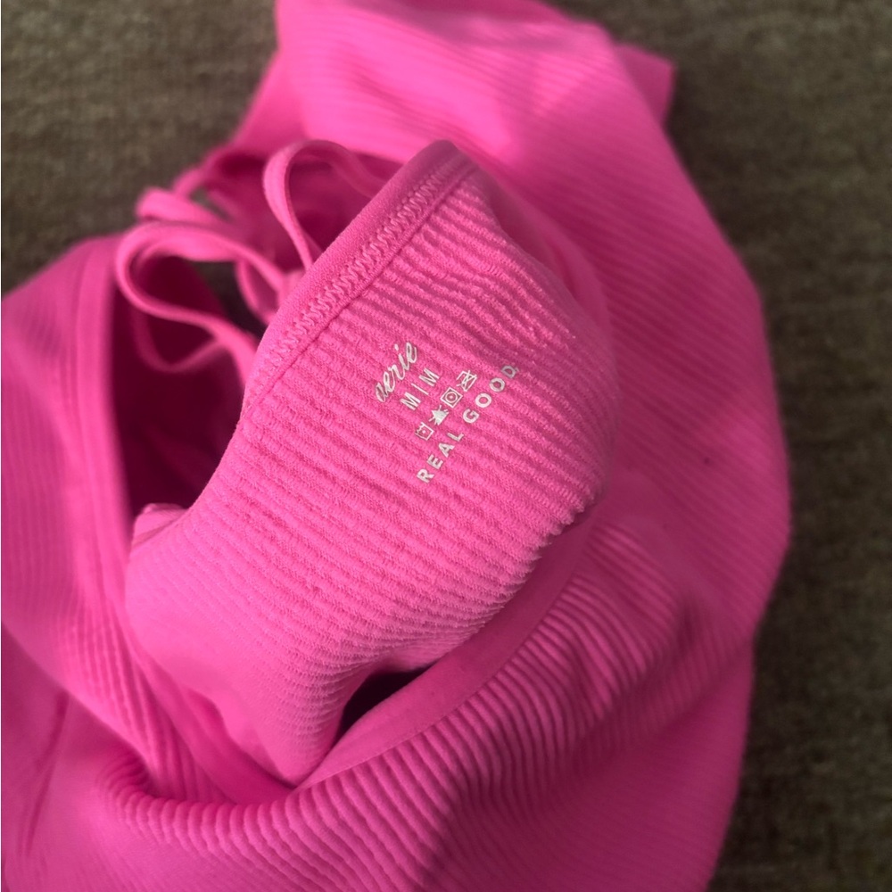 Aerie Pink Crop Top